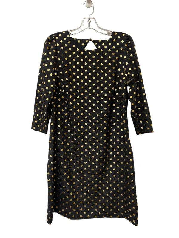 Closeout Sale relaxed fit dressDress Party Short By Talbots In Black & Gold, Size: 6 Closeout Sale relaxed fit dressDress Party Short By Talbots In Black & Gold, Size: 6