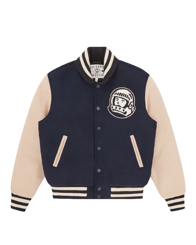 Big Savings cozy coatArch Logo Varsity Jacket