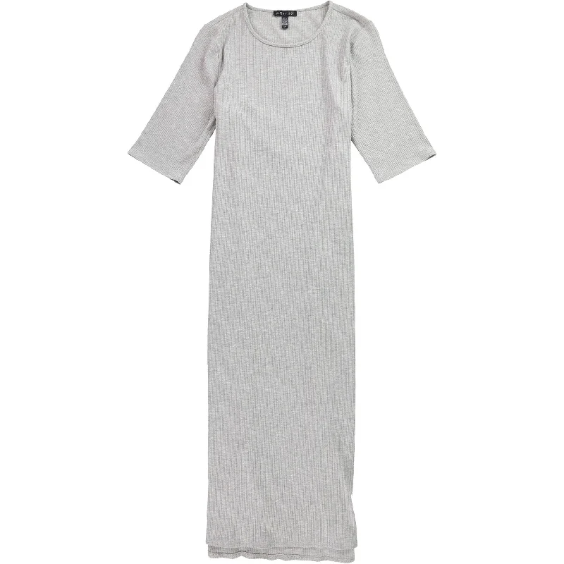 Big Discounts puff sleeve dressEileen Fisher Womens Ribbed Swing Dress, Grey, Small