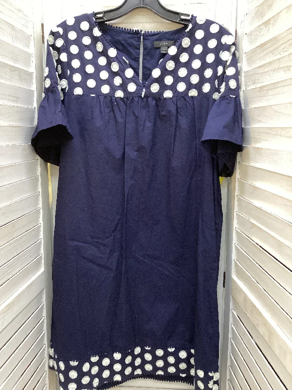 Stock Clearance comfy maxi dressDress Casual Midi By J. Crew In Navy, Size: 12