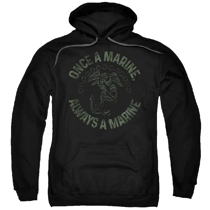 Discount Days classic hoodieU.S. Marine Corps Always A Marine Pullover Hoodie