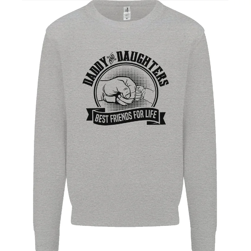 Savings Spectacular Daddy & Daughters Best Friends Fathers Day Mens Sweatshirt Jumper