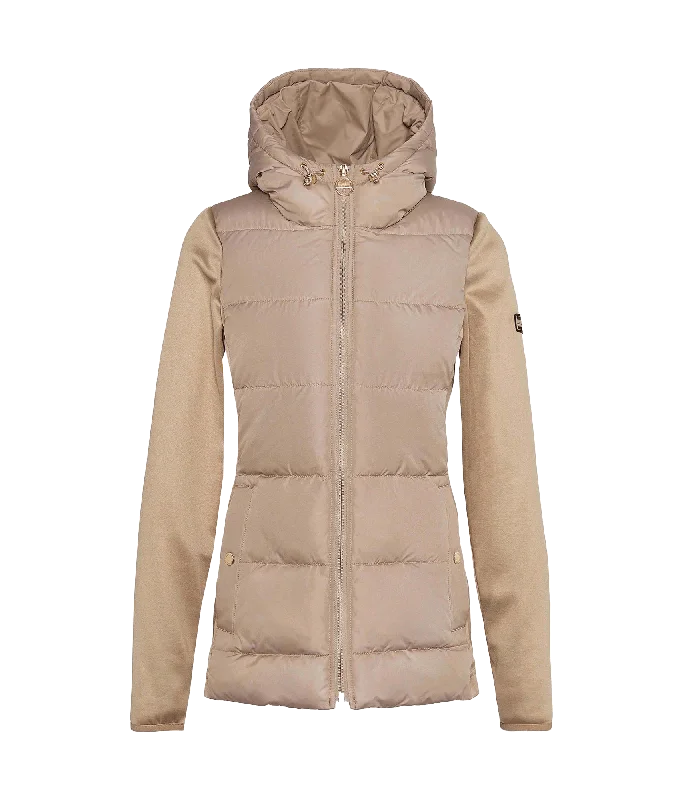 Bargain Prices oversized puffer coatBondar Quilted Sweatshirt - Beige