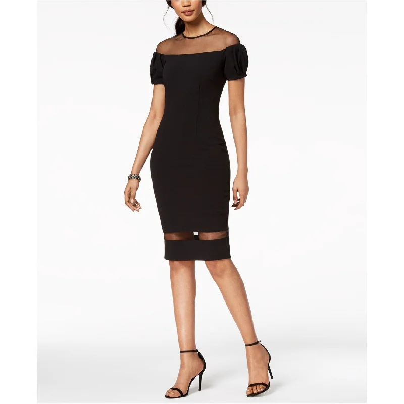 Amazing Deals summer dressBetsy & Adam Womens Illusion Cocktail Sheath Dress, Black, 10 Amazing Deals summer dressBetsy & Adam Womens Illusion Cocktail Sheath Dress, Black, 10