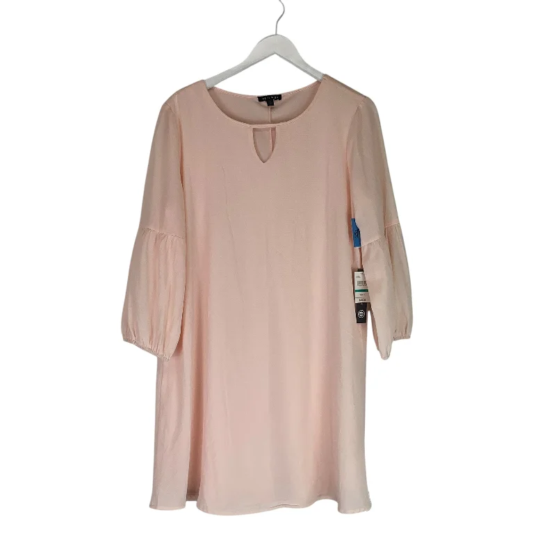 sleek midi dressDress Casual Midi By As U Wish In Pink, Size: L