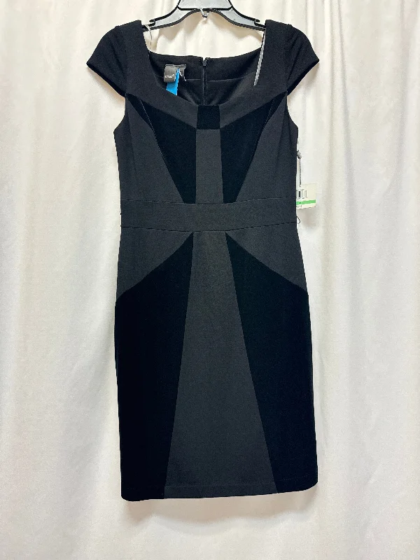Closeout Sale structured dressDress Casual Midi By Muse In Black, Size: M