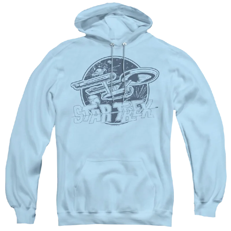 classic pullover hoodieStar Trek The Original Series Retro Enterprise - Pullover Hoodie