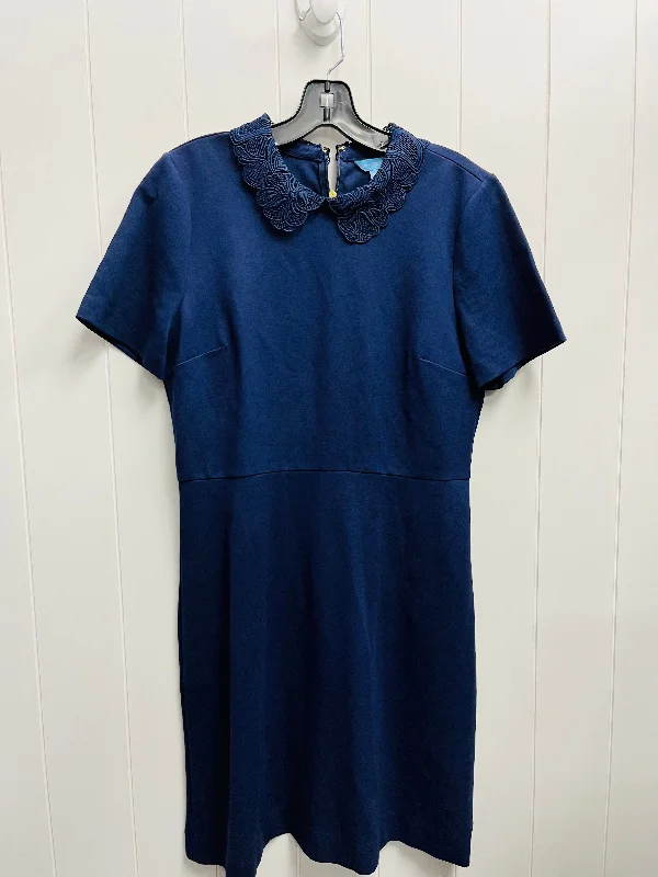 form-fitting dressDress Work By Draper James In Navy, Size: M