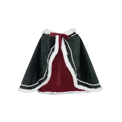 Super Deal vintage trench coatWith Puji~Wishing Bell Lolita Cape Christmas OP