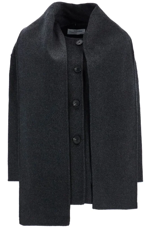 Sneak Peek Sale stylish raincoat'antwerp coat with built-in DS67F24 SMOKE