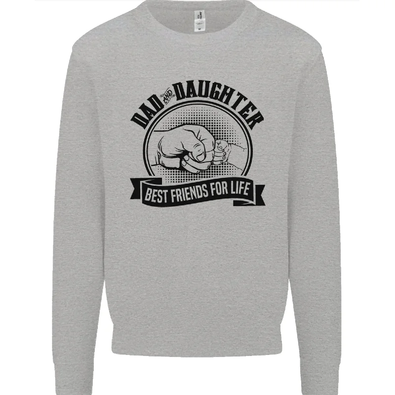 Blowout Deals Dad & Daughter Best Friends Fathers Day Mens Sweatshirt Jumper