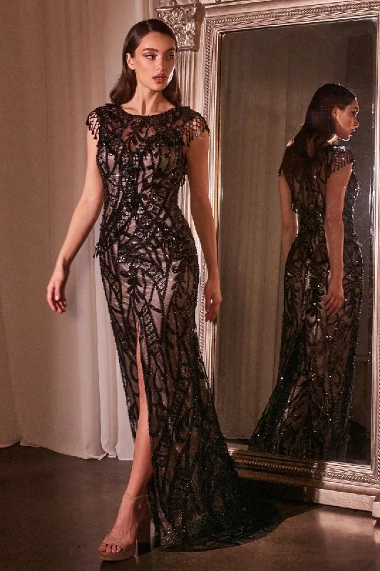 Savings Galore trendy wrap dressBlack Nude Sheath Embroidered Sequin Long Mother Of The Bride Dress CDCC4007 Savings Galore trendy wrap dressBlack Nude Sheath Embroidered Sequin Long Mother Of The Bride Dress CDCC4007