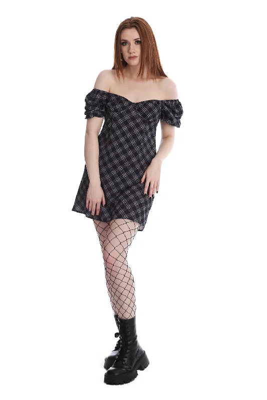 Steals and Deals statement dressJuliet Plaid Dress