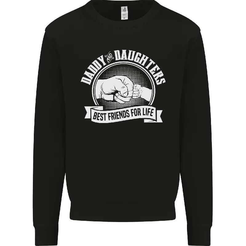 Savings Bonanza Daddy & Daughters Best Friends Fathers Day Mens Sweatshirt Jumper
