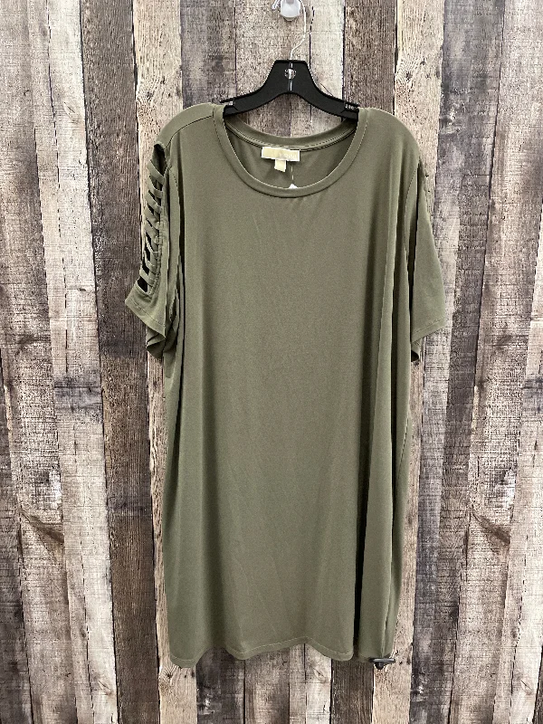 Exclusive Savings spaghetti strap dressDress Casual Midi By Michael By Michael Kors In Green, Size: 3x