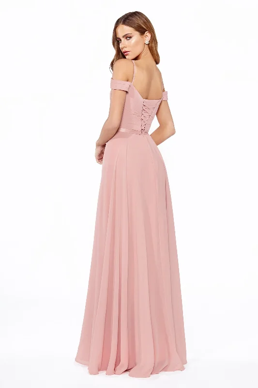 Seasonal Clearance fitted bodycon dressOff Shoulder A-Line Chiffon Corset Back Long Bridesmaid Dress CDCD0156 Seasonal Clearance fitted bodycon dressOff Shoulder A-Line Chiffon Corset Back Long Bridesmaid Dress CDCD0156