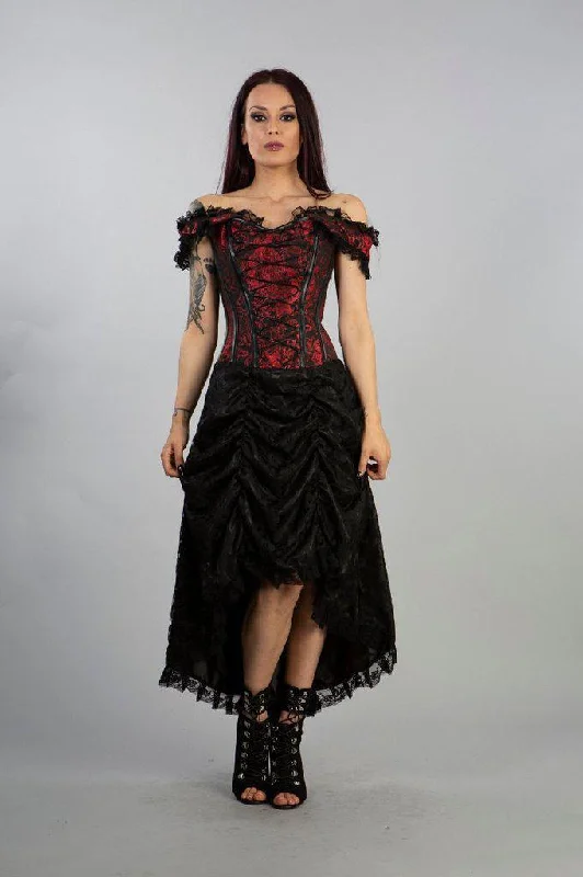 Don’t Miss Out textured dressPassion Corset Dress In King Brocade