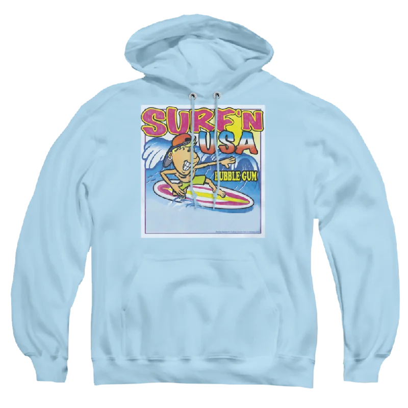 zippered hoodieDubble Bubble Surfn Usa Gum - Pullover Hoodie