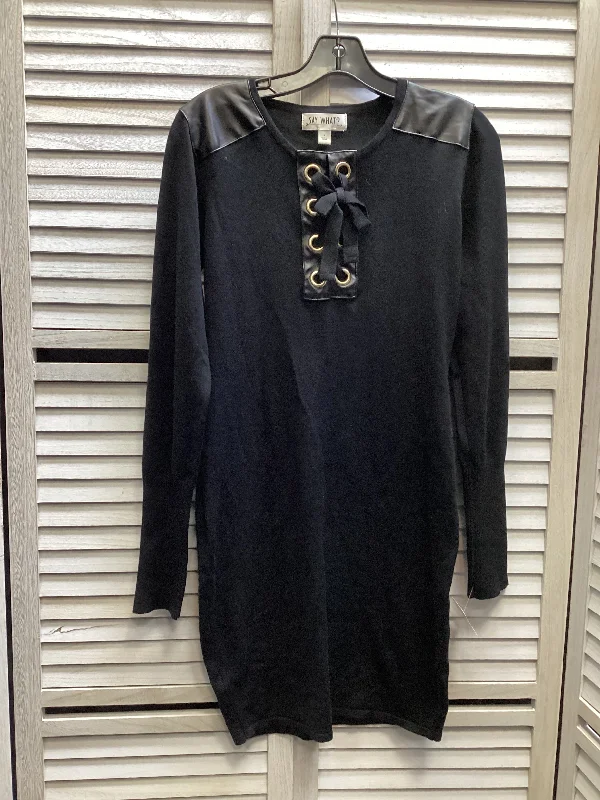 Deal of the Week statement dressDress Casual Short By Say What In Black, Size: L