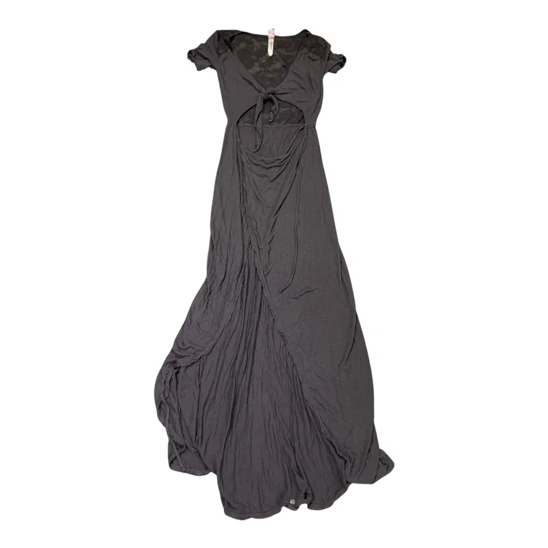 Online Exclusive classic fit-and-flare dressDress Casual Maxi By Free People In Grey, Size: Xs Online Exclusive classic fit-and-flare dressDress Casual Maxi By Free People In Grey, Size: Xs