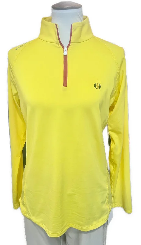Markdown Madness casual sports coatRalph Lauren RLX Women's Yellow Zip Pullover w/ Logo Size M MSP$168 Markdown Madness casual sports coatRalph Lauren RLX Women's Yellow Zip Pullover w/ Logo Size M MSP$168