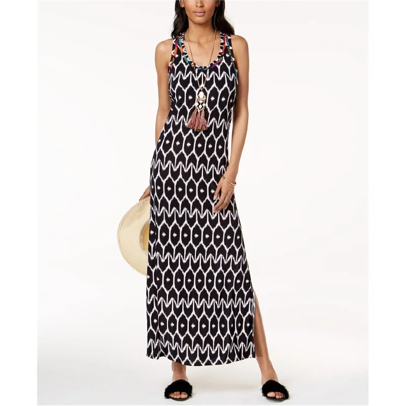 Huge Discounts ashionable dressI-N-C Womens Ikat Print Maxi Dress, Multicoloured, Small