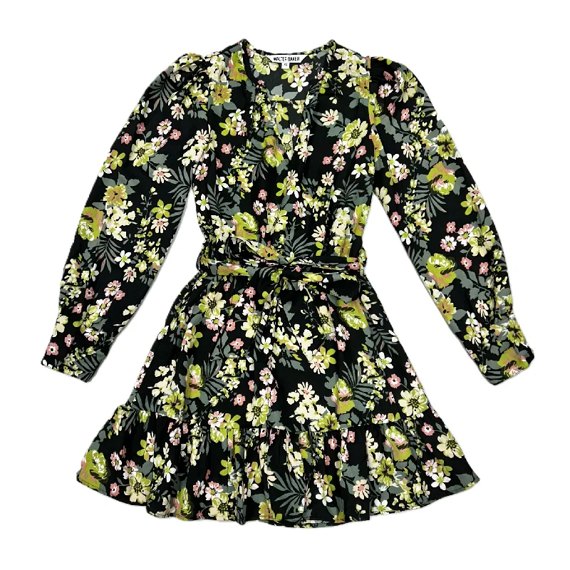Mega Sale off-the-shoulder dressDress Party Short By Walter Baker In Floral Print, Size: Xs