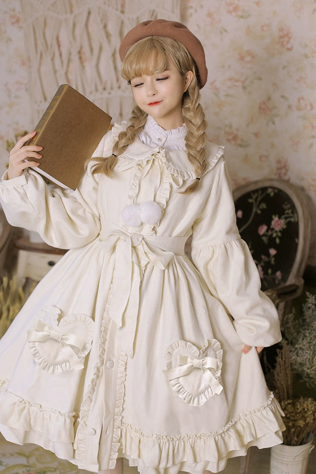 Flash Sale sporty outerwearDawn and Morning~Winter Lolita Coat Lovely Lolita Wool Coat Dress Flash Sale sporty outerwearDawn and Morning~Winter Lolita Coat Lovely Lolita Wool Coat Dress