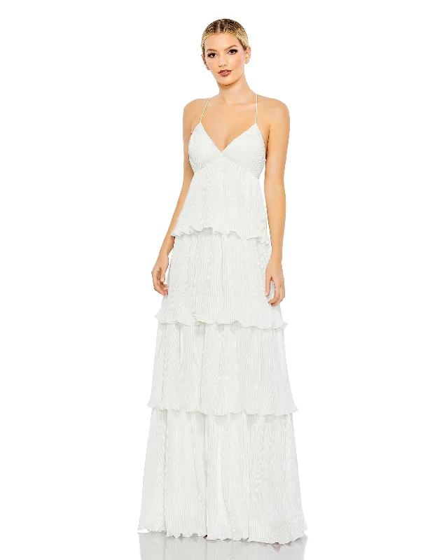 Super Sale satin midi dressMac Duggal 49083 Dress