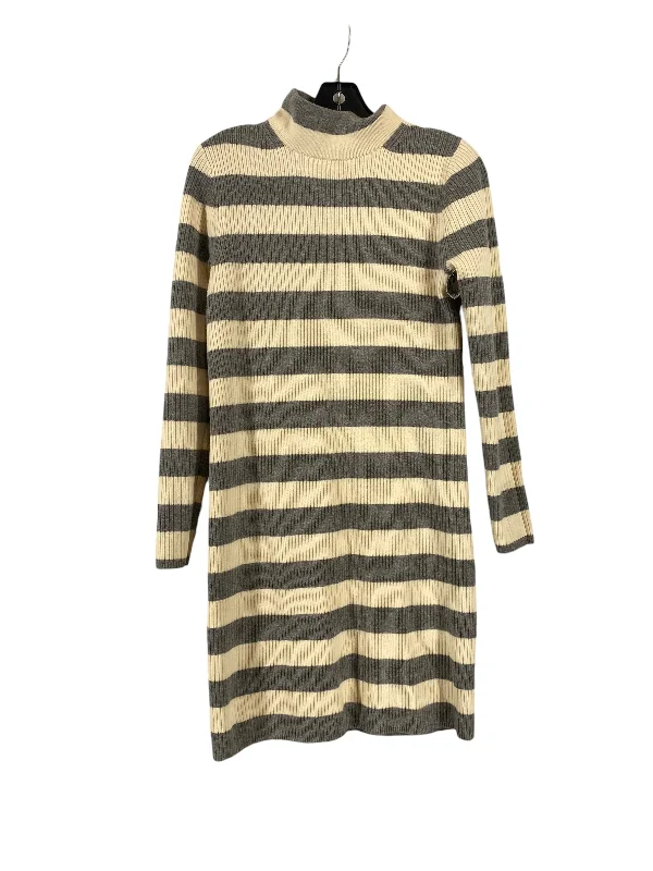 Today Only elegant evening dressDress Sweater By J. Crew In Cream & Grey, Size: S