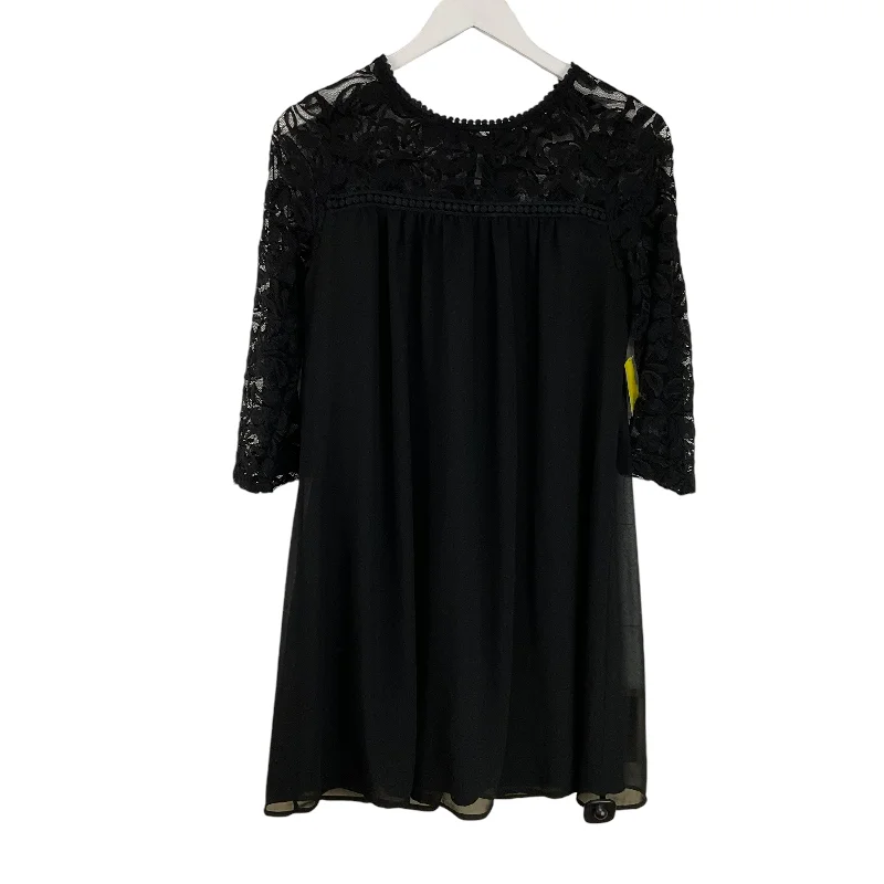 Super Sale v-neck dressDress Casual Midi By As U Wish In Black, Size: M