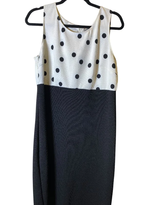 Deal Frenzy stylish dressDress Casual Midi By Dannyandnicole In Black & White, Size: L Deal Frenzy stylish dressDress Casual Midi By Dannyandnicole In Black & White, Size: L