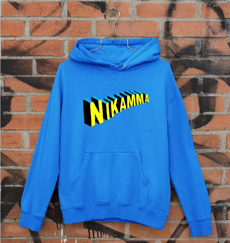 Deal Alert oversized pullover hoodieNikamma Unisex Hoodie for Men/Women