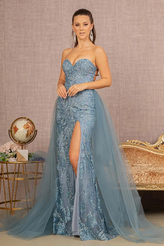 Final Markdown sophisticated dressSweetheart Jewel Glitter Mermaid w/ Detachable Mesh Layer Long Prom Dress GLGL3156 Final Markdown sophisticated dressSweetheart Jewel Glitter Mermaid w/ Detachable Mesh Layer Long Prom Dress GLGL3156