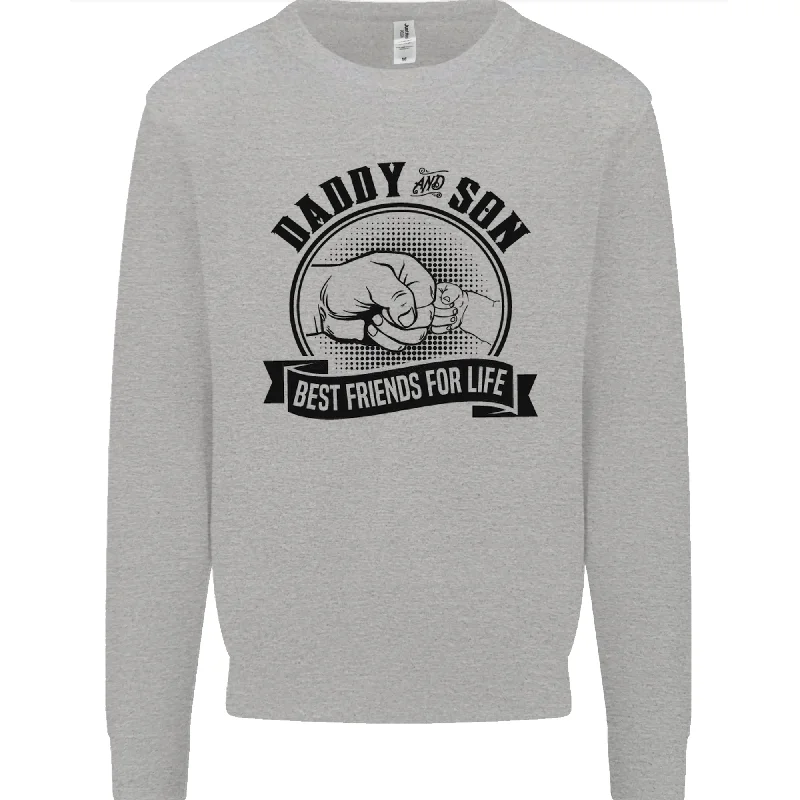 Deal Alert Daddy & Son Best Friends Fathers Day Mens Sweatshirt Jumper