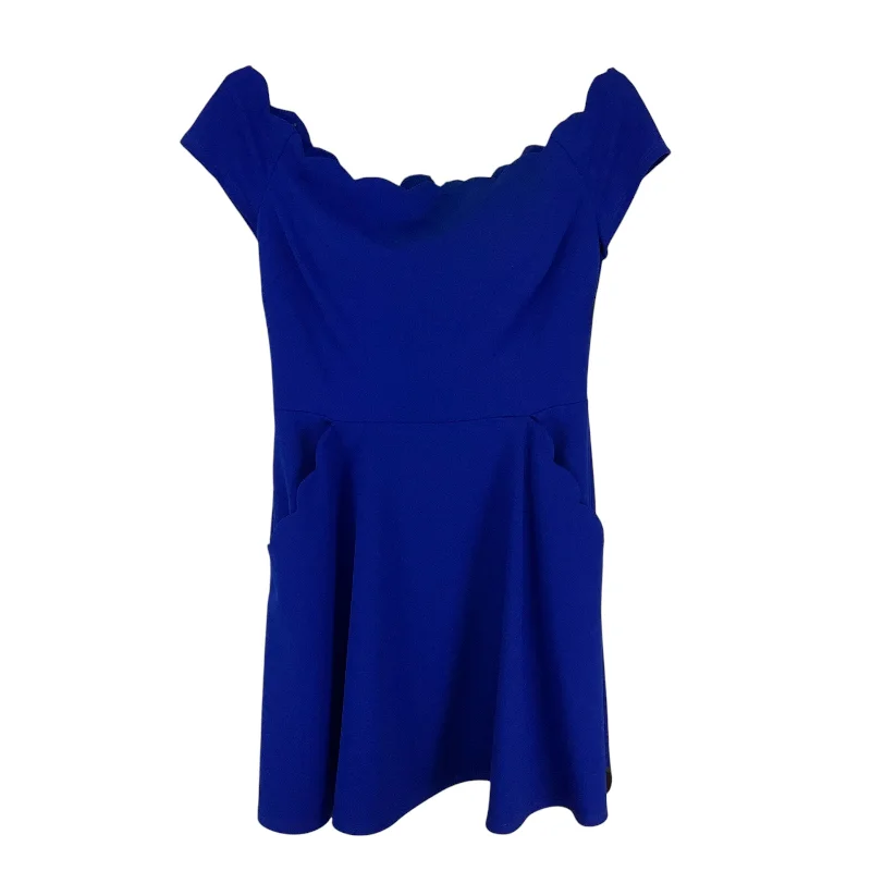 Referral Discount lace dressDress Casual Short By Clothes Mentor In Blue, Size: 12