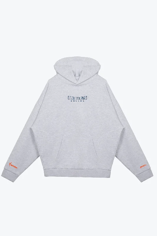 Lowest Price Dallas Wings Essentials Heavyweight Hoodie - Ash