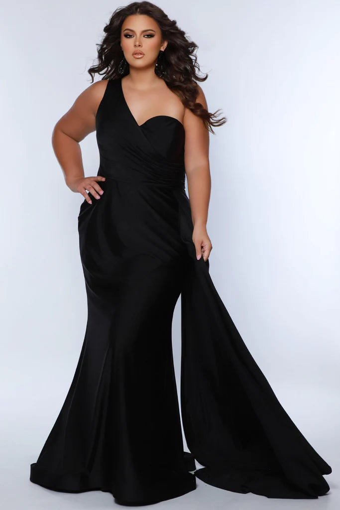 Unbeatable Prices textured dressOne Shoulder Plus Size Formal Dress in Black or Forest Green Unbeatable Prices textured dressOne Shoulder Plus Size Formal Dress in Black or Forest Green