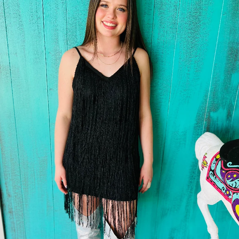 Final Markdown comfy maxi dressFringe Tassel Backless Dress*