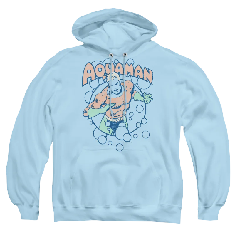 cozy hooded sweatshirtAquaman Bubbles - Pullover Hoodie