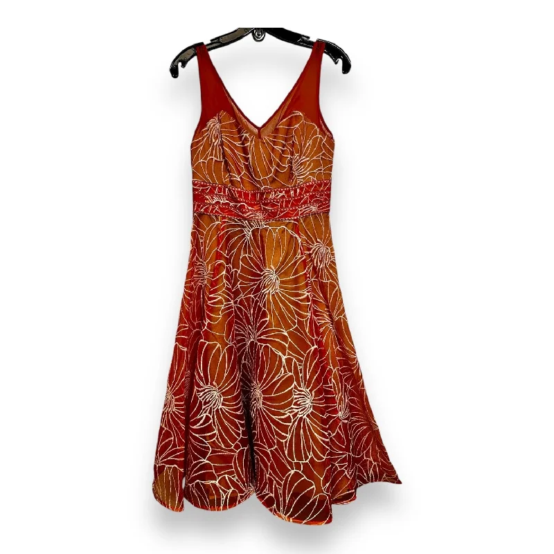 Today's Special casual shift dressDress Party Midi By Moulinette Soeurs In Coral, Size: 4 Today's Special casual shift dressDress Party Midi By Moulinette Soeurs In Coral, Size: 4