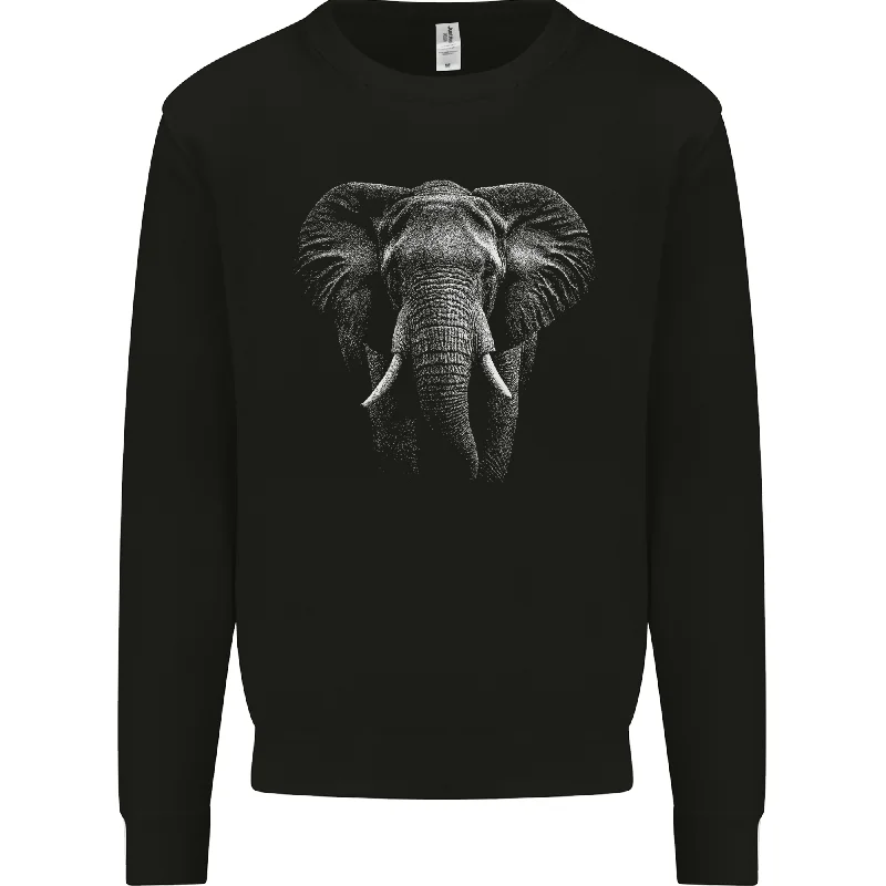 fitness lifestyle hoodieAn Awesome Elephant Mens Sweatshirt Jumper