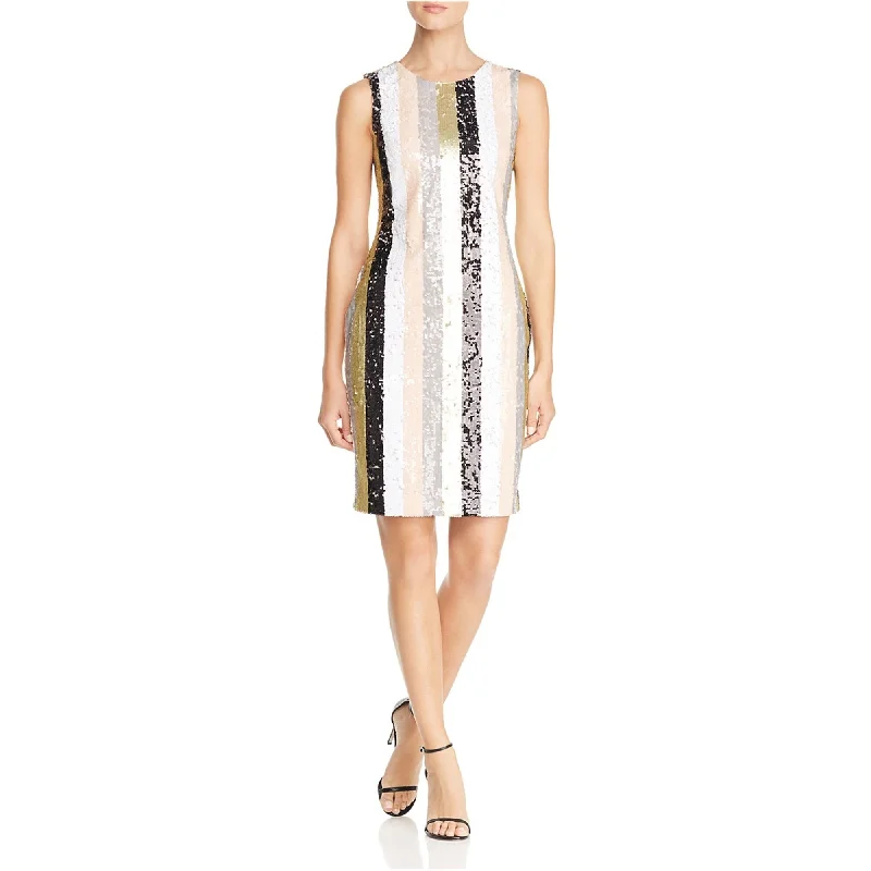 Closeout bodycon dressCalvin Klein Womens Sequined Sheath Dress