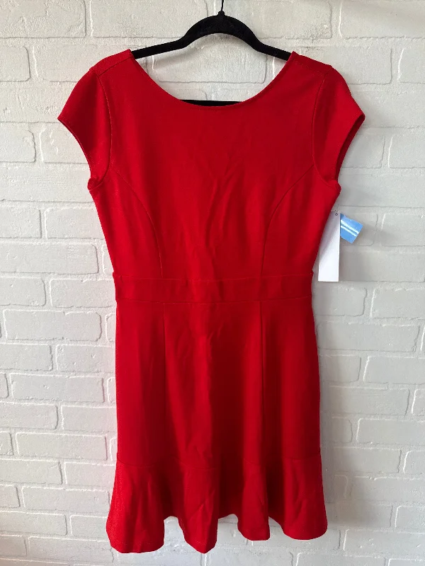 comfy maxi dressDress Casual Short By Loft In Red, Size: S