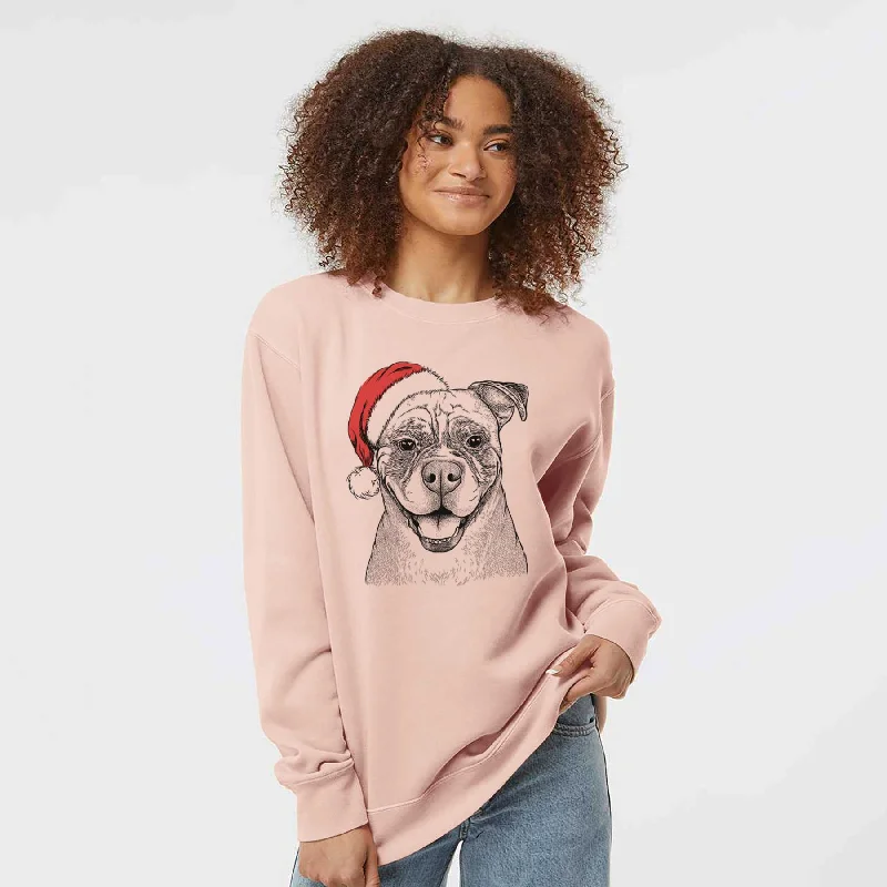 New Deals slim fit workout hoodieSanta Rufus the American Bulldog - Unisex Pigment Dyed Crew Sweatshirt New Deals slim fit workout hoodieSanta Rufus the American Bulldog - Unisex Pigment Dyed Crew Sweatshirt