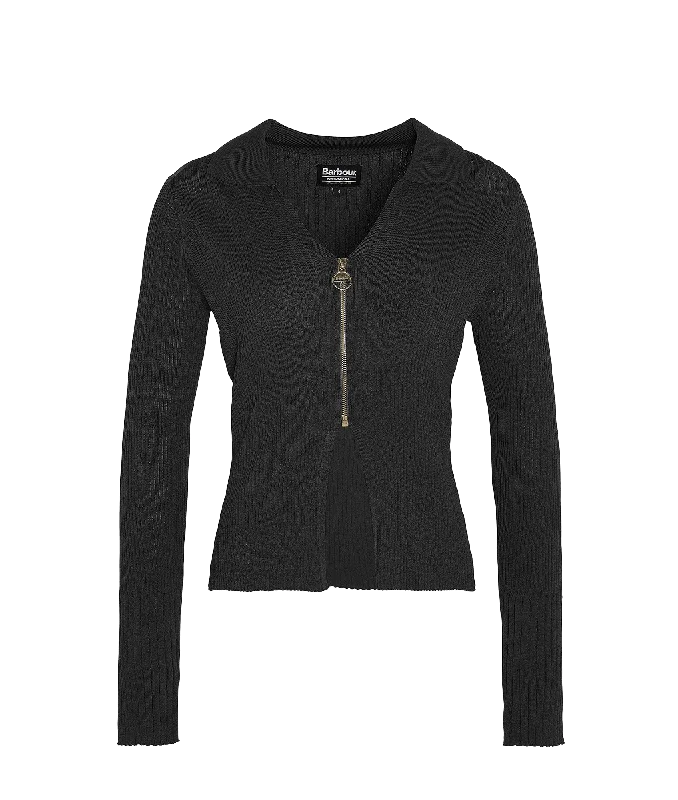 Value Deals zip-up jacketMondale Zip-Up Cardigan - Black
