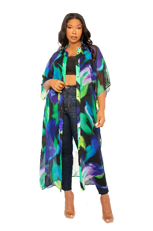 Must-Have Deals wrap dressPrint Shirtdress Coverup