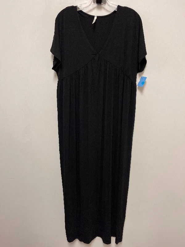 casual evening dressDress Casual Maxi By Clothes Mentor In Black, Size: M