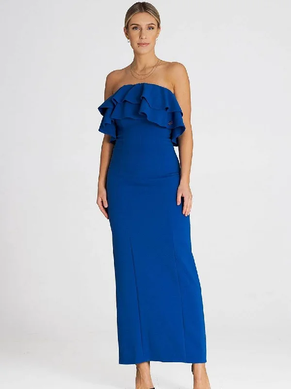 Super Deal flowy maxi dressCocktail dress model 194803 Figl