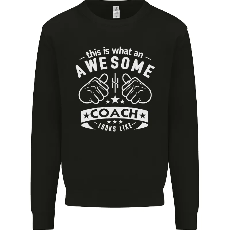 fashion sportswear hoodieAn Awesome Coach Looks Like Golf Tennis Mens Sweatshirt Jumper